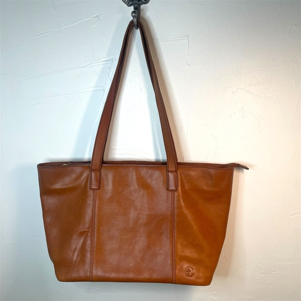 Civil Alchemy St. Louis Classic Leather Tote Bag​
